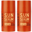nuxe sun stick solare siero viso spf 50 2x25 g