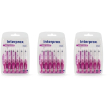 interprox maxi conical 6 scovolini viola, anti-placca e anti-carie per