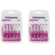 interprox maxi conical 6 scovolini viola, anti-placca e anti-carie per