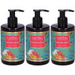 euphidra sapone mani petali di rosa 3x300 ml