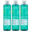a-derma biology ac gel detergente 3x200 ml