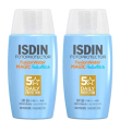 isdin fotoprotector fusion water magic pediatrics fluido spf 50 2x50 m