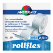 master-aid® rollflex® 5m x 2,5 cm garza autoadesiva 4x1 pz cerotto