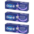 oral-b dentifricio advanced protezione sbiancante 3x75 ml