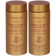 l`erbolario detergente viso in polvere vitamina c & oro 24k 2x35 g