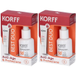 korff best duo kit siero viso collagen age filler + 365 protection spf