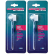 gripdent spazzolino per protesi dentali 2x1 st