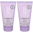 clinique all about clean™ crema detergente schiumogena 2x150 ml