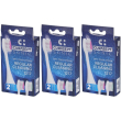 curasept testine ricambio spazzolino sonic regular cleaning 1217 3x2 s