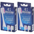 curasept testine ricambio spazzolino sonic regular cleaning 1217 2x2 s