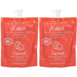 l`erbolario olio di cocco vergine biologico ed equosolidale 2x50