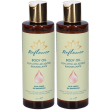 reflower body oil rimodellante 2x200 ml