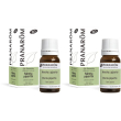 pranarom olio essenziale menta piperita parti aeree 2x10 ml essen
