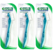 gum® denture brush 3x1 pz spazzolino da denti