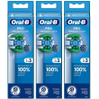 oral-b pro cross action testine ricambio 3x3 st