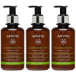 apivita gel purificante 3x200 ml