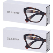occhiali da lettura glassio santa clara colore tortoise gradazione +2,