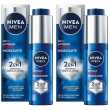 nivea men lumen crema idratante anti macchie 2x50 ml