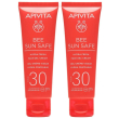 apivita bee sun safe crema gel viso hydra fresh spf 30 2x50 ml s
