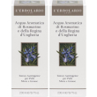 l'erbolario acqua aromatica di rosmarino o della regina d'ungheria 2x2
