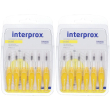 interprox mini 6 scovolini gialli anti-placca e anti-carie per spazi i