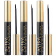 astra make-up eyeliner - liquido nero intenso semi-mat 3x1 st