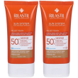 rilastil® sun spf50+ velvet touch color 2x50 ml