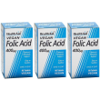acido folico folic acid 90 compresse 3x1 pz