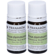 pranarom rosa damascena olio essenziale bio 2x5 ml essenziale