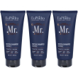 euphidra mr. doccia shampoo idratante 3x200 ml