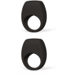 lelo tor3 anello vibrante colore black 2x1 st