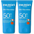 bilboa ohi vita-mina crema viso solare spf 50+ con multivitamina 2x40