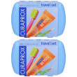 curaprox travel set, blue 2x1 st