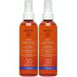 apivita olio corpo abbronzante spf30 2x200 ml