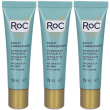 roc® multi correxion® hydrate & plump eye cream 3x15 ml crema
