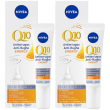 nivea q10 anti-rughe energy contorno occhi illuminante 15 ml, crema co