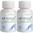 glauber pharma kd-genom+ dna 60 compresse 2x60 pz