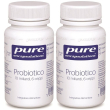 pure encapsulation probiotico 10 miliardi, 6 ceppi 2x12,6 g capsule