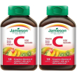 jamieson vitamina c gusto frutti tropicali 2x120 pz compresse masticab