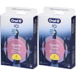 oral-b power ricarica io gentle clean black 8 pezzi 2x1 st