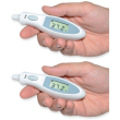 gima termometro da orecchio pocket 2x1 st