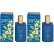 l`erbolario profumo foglie di tè 2x50 ml