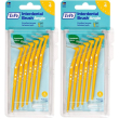 tepe angle™ scovolino giallo 0,7mm 2x6 pz spazzolino da denti