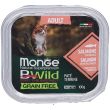monge bwild adult cat merluzzo, gamberetti e ortaggi 6x100 g