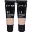 lovren fondotinta colore f1 light 2x25 ml