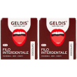 filo interdentale geldis – cioccolato 2x1 st