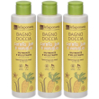 la saponaria detergente corpo dolce schiuma vaniglia e carota 3x200 ml