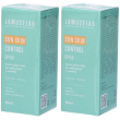lamuselab sun skin control crema solare viso spf50 2x50 ml solar