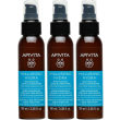 apivita hyaluronic hydra balsamo capelli idratante leave-in 3x100 ml