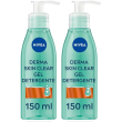 nivea derma skin clear gel detergente viso anti-imperfezioni 150 ml pe
